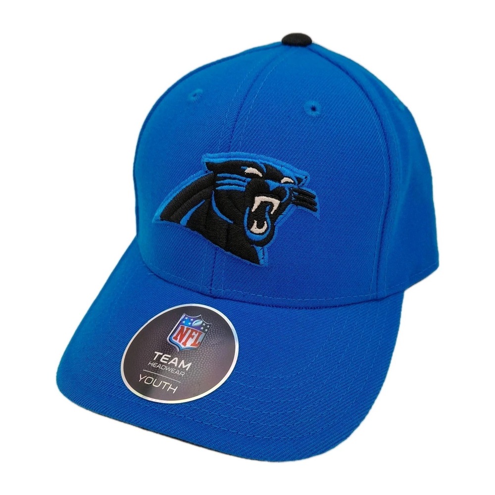 Carolina Panthers Youth NFL Football Hat Blue Strapback‎ Cap NEW